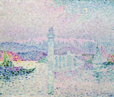 Der Leuchtturm von Antibes, 1909 von Paul Signac